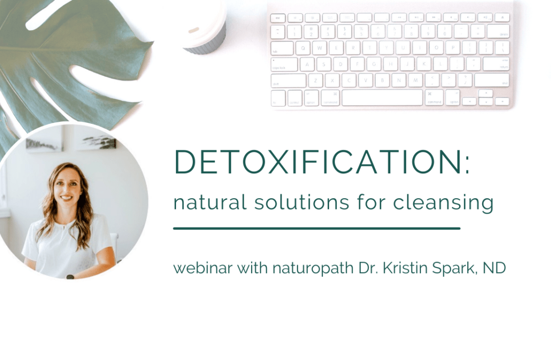 Detoxification Webinar – Natural Solutions for Cleansing with Dr. Kristin Spark, ND