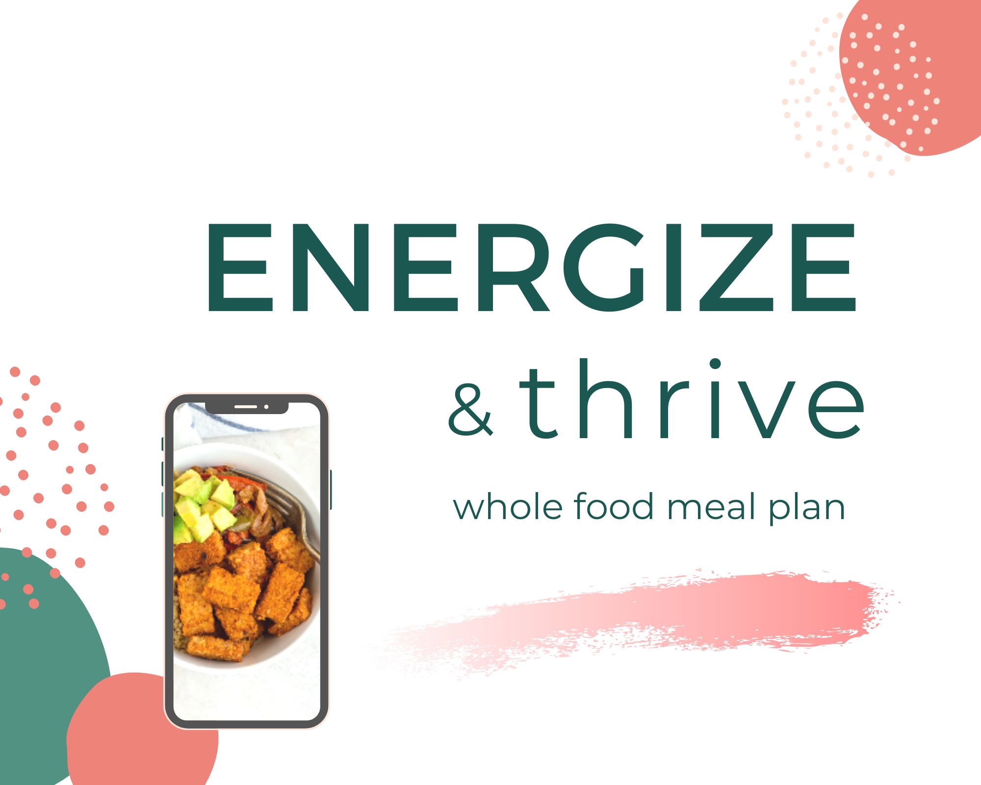 energize & thrive meal plan